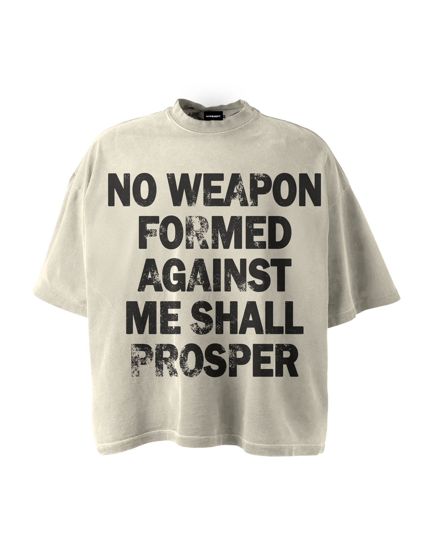 'NO WEAPON FORMED' GRAPHIC TEE