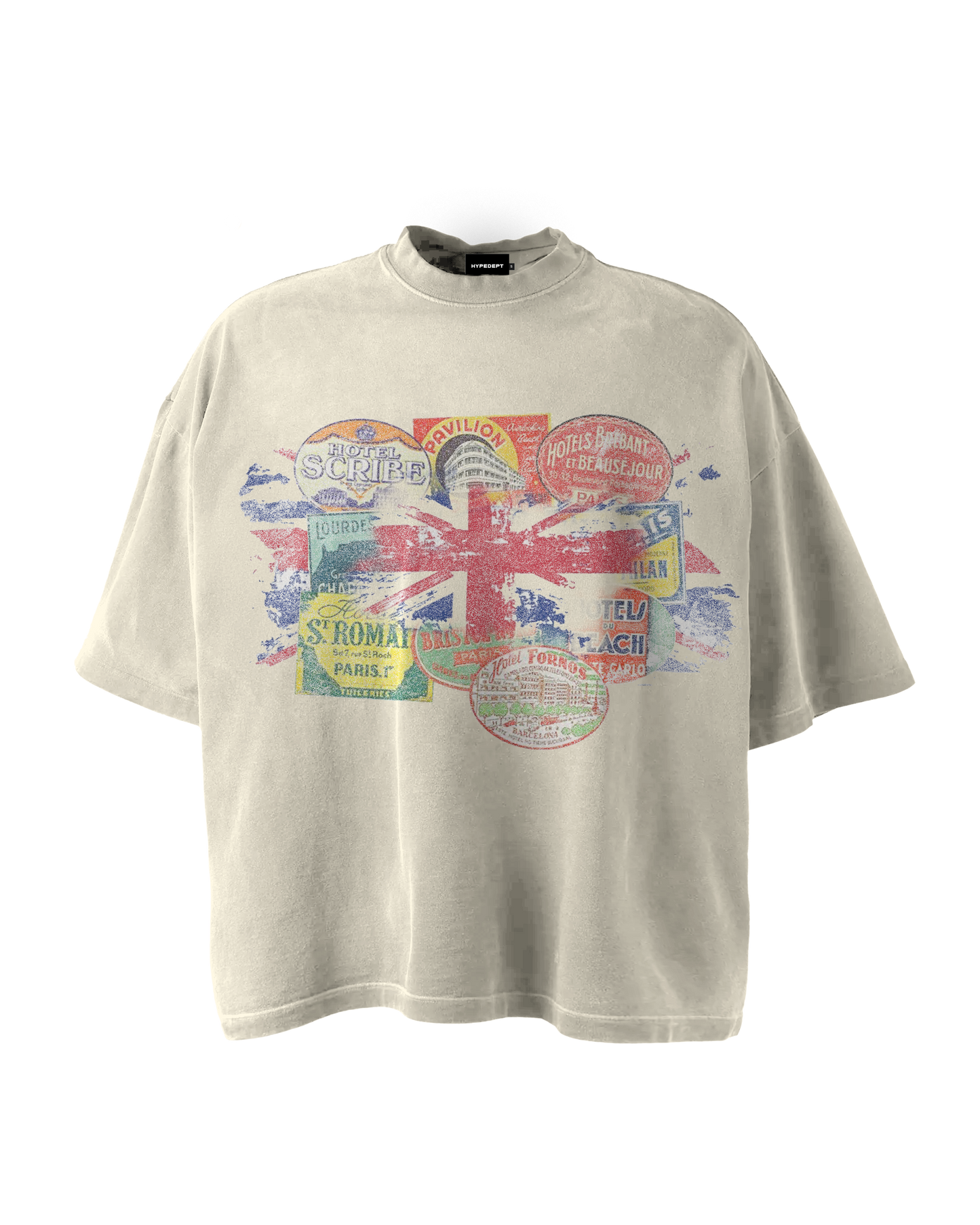 'STAMPS' GRAPHIC TEE