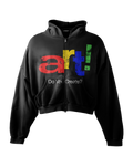'DO YOU CREATE?' HEAVYWEIGHT BOXY ZIPUP HOODIE