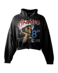 'MAMBA ARCHIVE' HEAVYWEIGHT BOXY ZIPUP HOODIE