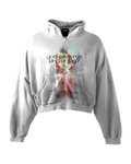 'SAVE ME' HEAVYWEIGHT BOXY ZIPUP HOODIE