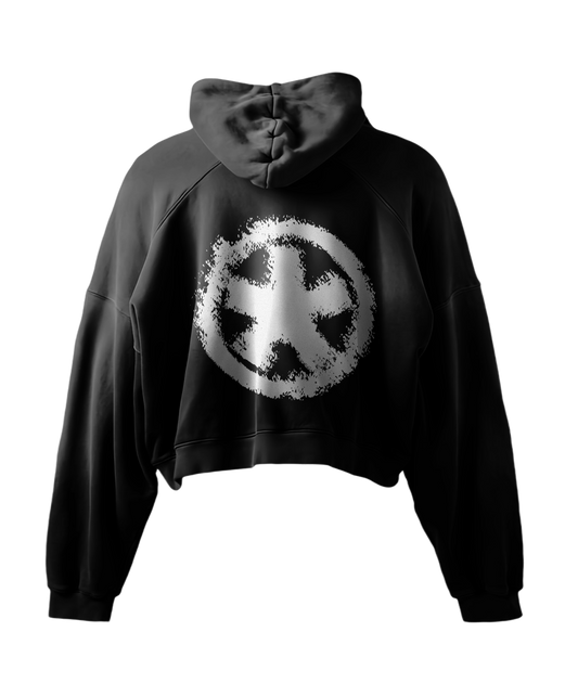 'ALTER-EGO' HEAVYWEIGHT BOXY ZIPUP HOODIE