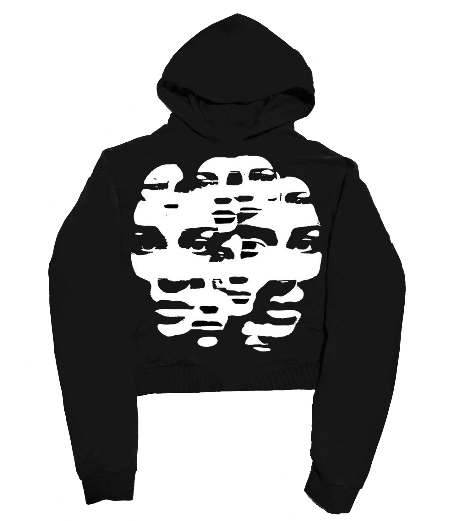 'DISTORTION' 500G HEAVYWEIGHT HOODIE