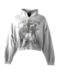 'LOST ARCHIVE II' HEAVYWEIGHT BOXY ZIPUP HOODIE