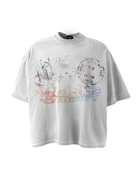 'STAMPS II' GRAPHIC TEE