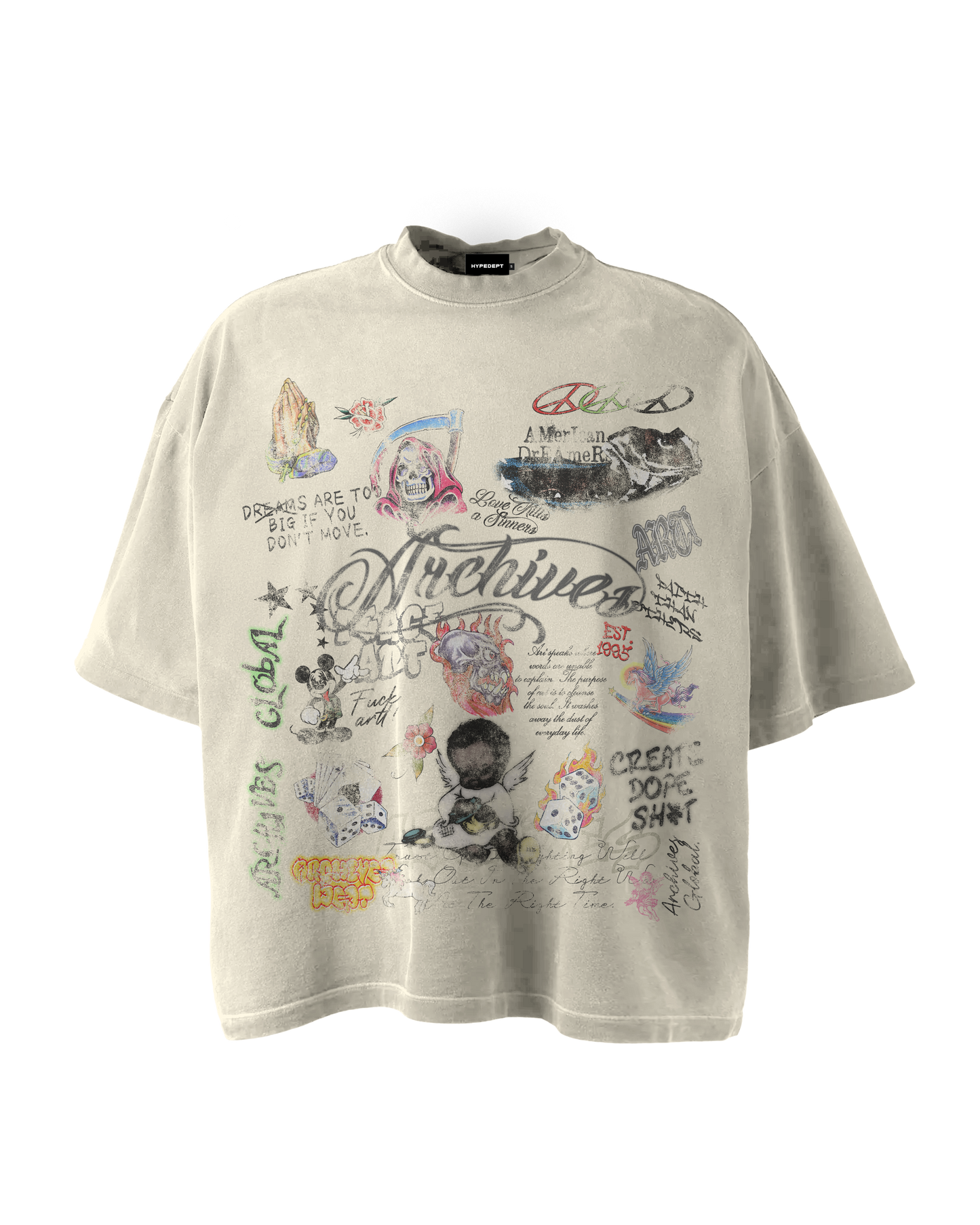 'GRAFFITI DREAMS' GRAPHIC TEE