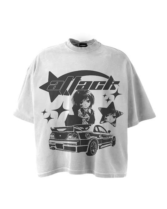 'ATTACK' GRAPHIC TEE
