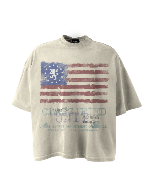 'CLASSIFIED' GRAPHIC TEE