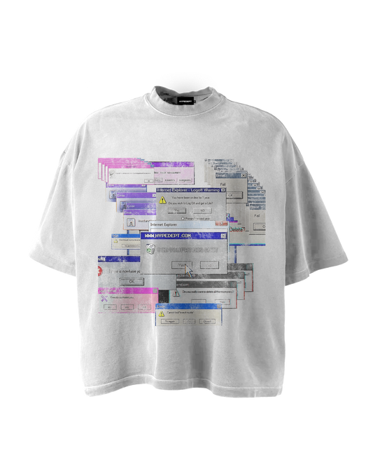 'GLITCH.EXE' GRAPHIC TEE