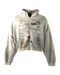 'GRAFFITI DREAMS' HEAVYWEIGHT BOXY ZIPUP HOODIE