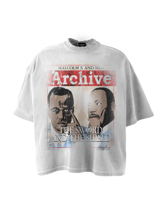'SWORD & SHIELD' GRAPHIC TEE