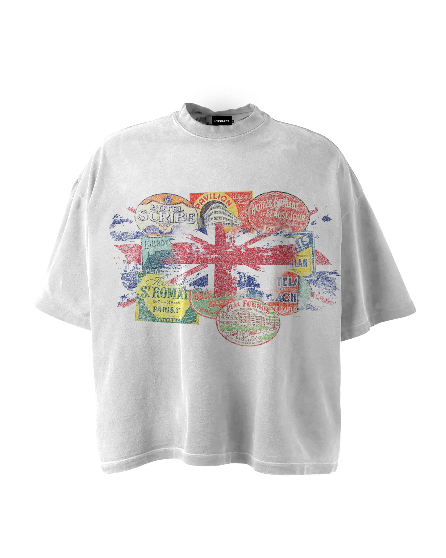 'STAMPS' GRAPHIC TEE