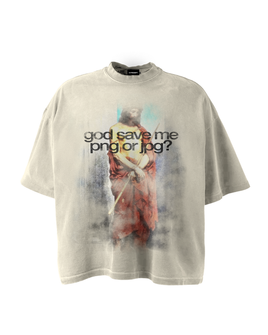 'SAVE ME' GRAPHIC TEE