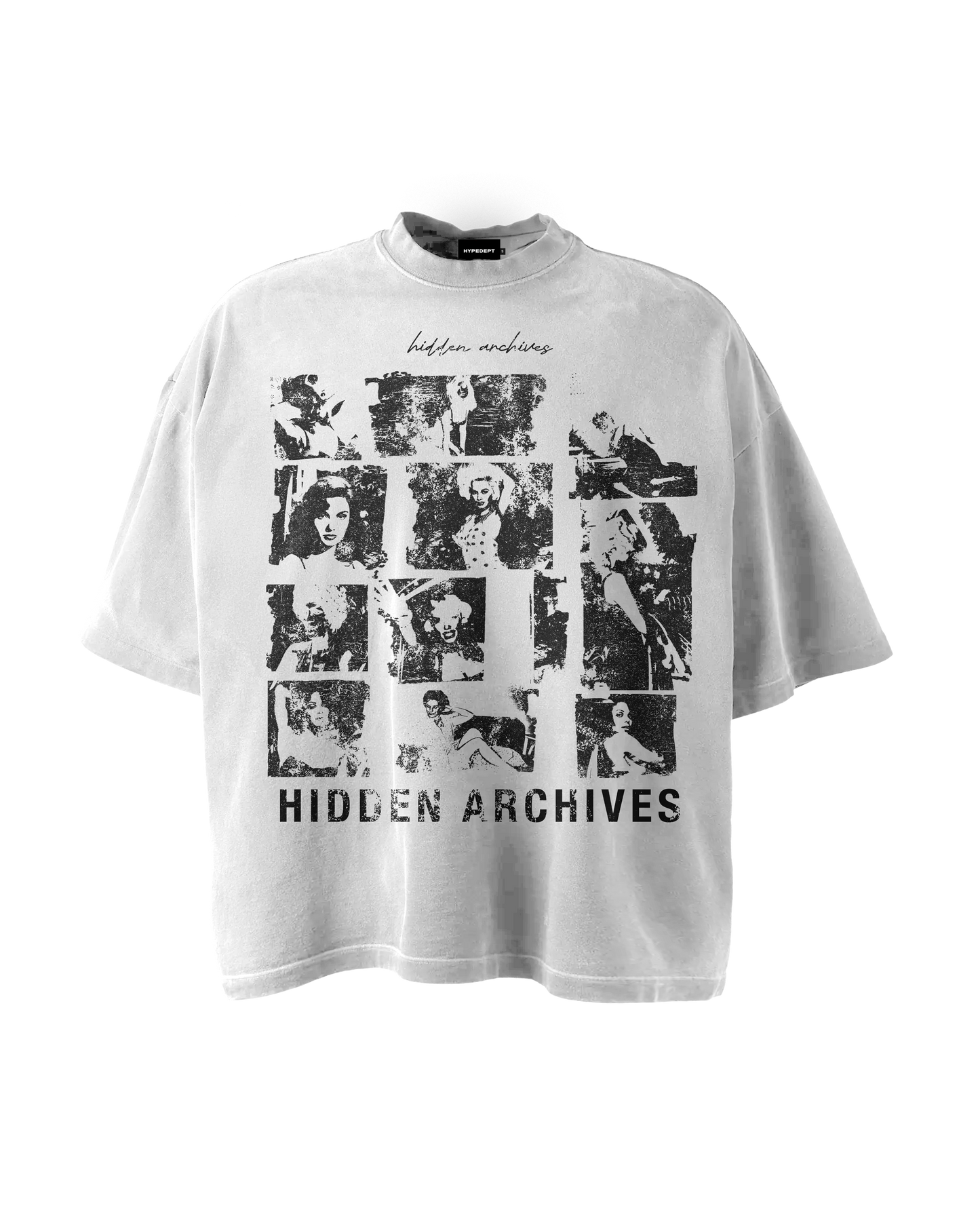 'HIDDEN ARCHIVES' GRAPHIC TEE
