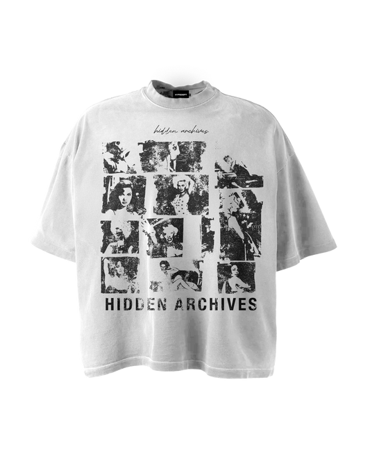 'HIDDEN ARCHIVES' GRAPHIC TEE