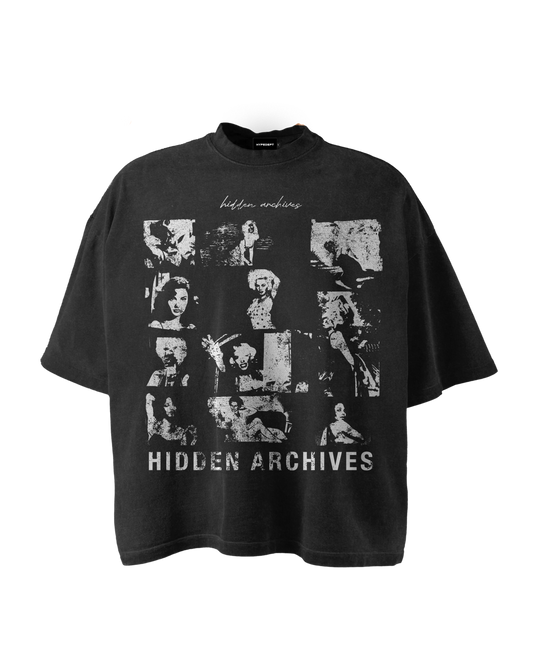 'HIDDEN ARCHIVES' GRAPHIC TEE