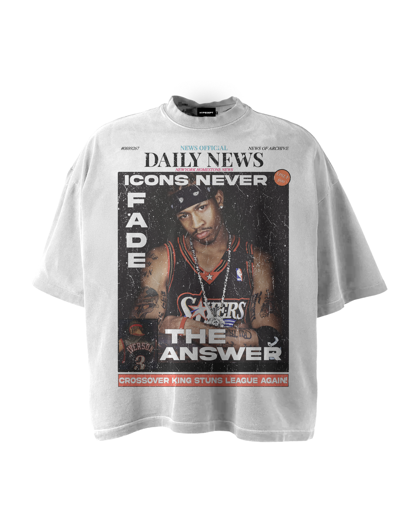 'THE ANSWER II' GRAPHIC TEE