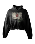 'JAPAN' HEAVYWEIGHT BOXY ZIPUP HOODIE