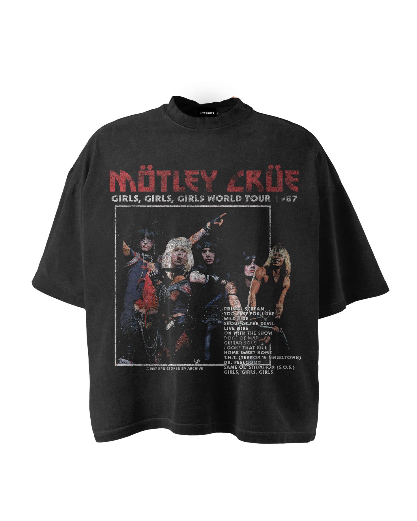 'MÖTLEY CRÜE' GRAPHIC TEE