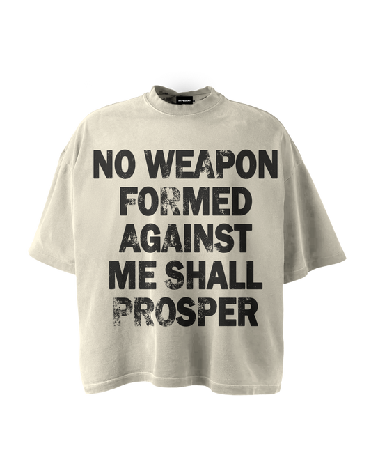 'NO WEAPON FORMED' GRAPHIC TEE