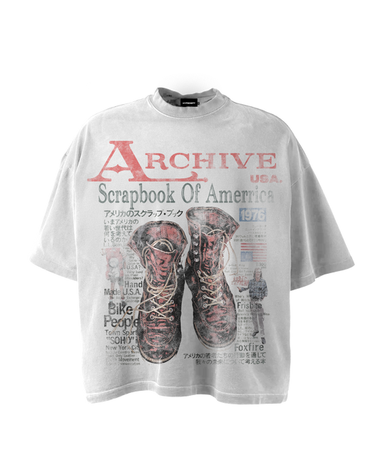 'SCRAPBOOK OF AMERICA' GRAPHIC TEE