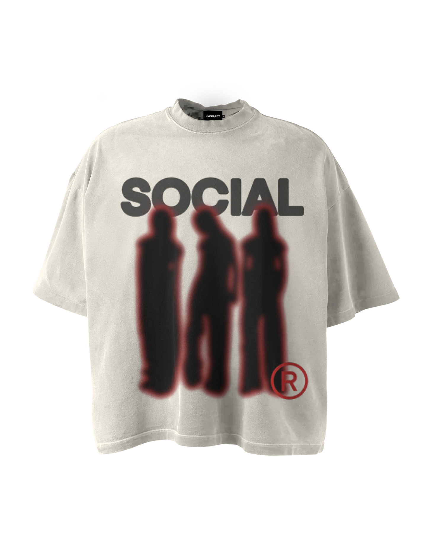 'SOCIAL' GRAPHIC TEE