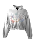'STAMPS II' HEAVYWEIGHT BOXY ZIPUP HOODIE