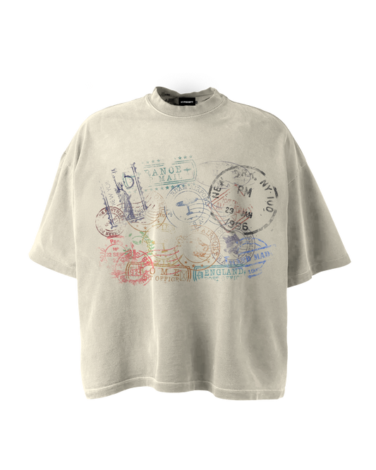 'STAMPS II' GRAPHIC TEE