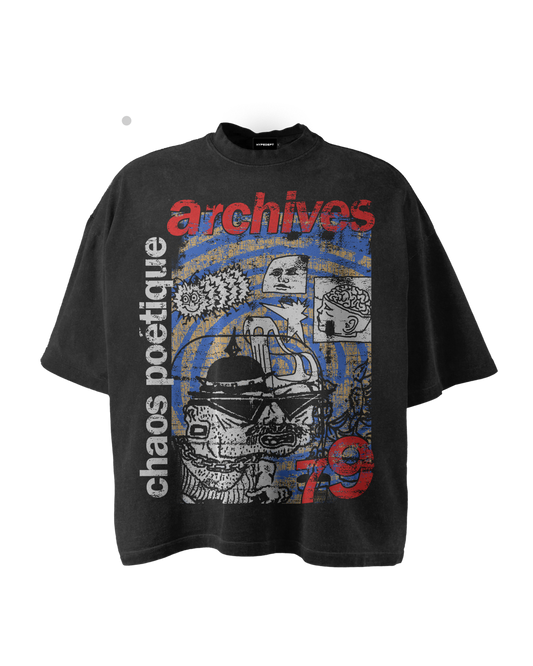 'POETIC CHAOS' GRAPHIC TEE