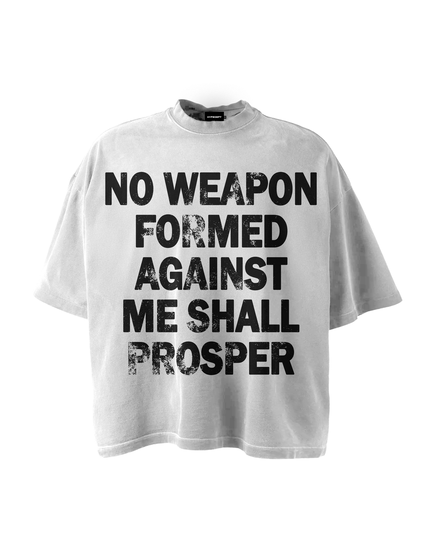 'NO WEAPON FORMED' GRAPHIC TEE