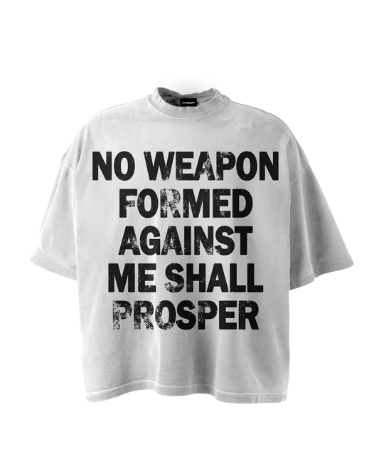 'NO WEAPON FORMED' GRAPHIC TEE