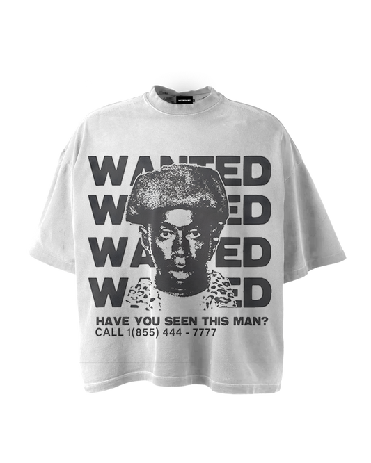 'WANTED' GRAPHIC TEE